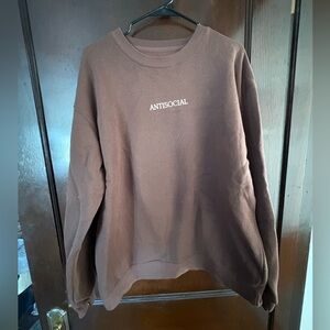 Eighty Eight Chocolate Brown Sweatshirt